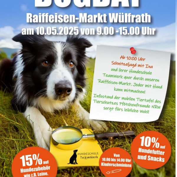 Wunschbaum beim Raiffeisen-Markt Wülfrath