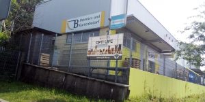 Spendenbox bei Borgmann in Ronsdorf