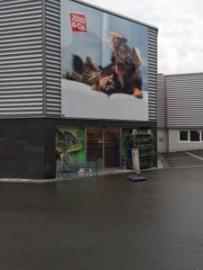 Spendenbox bei Zoo & Co. in Remscheid